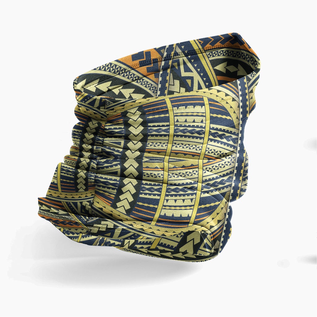 Polynesian Neck Gaiter - Polynesian Patterns 03