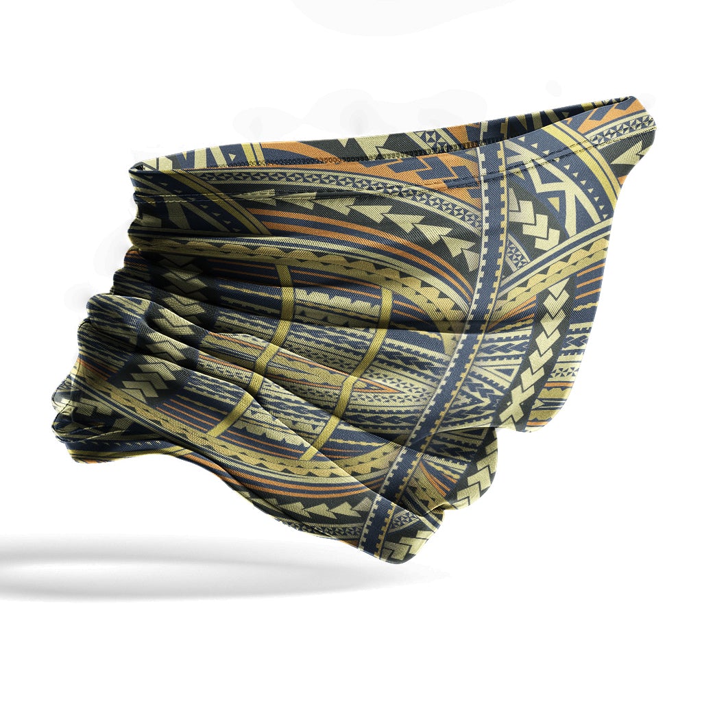 Polynesian Neck Gaiter - Polynesian Patterns 03