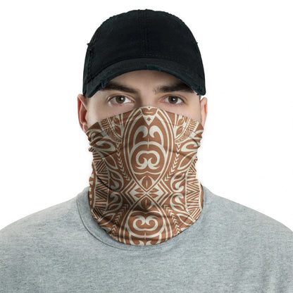 Polynesian Neck Gaiter - Polynesian Patterns 22