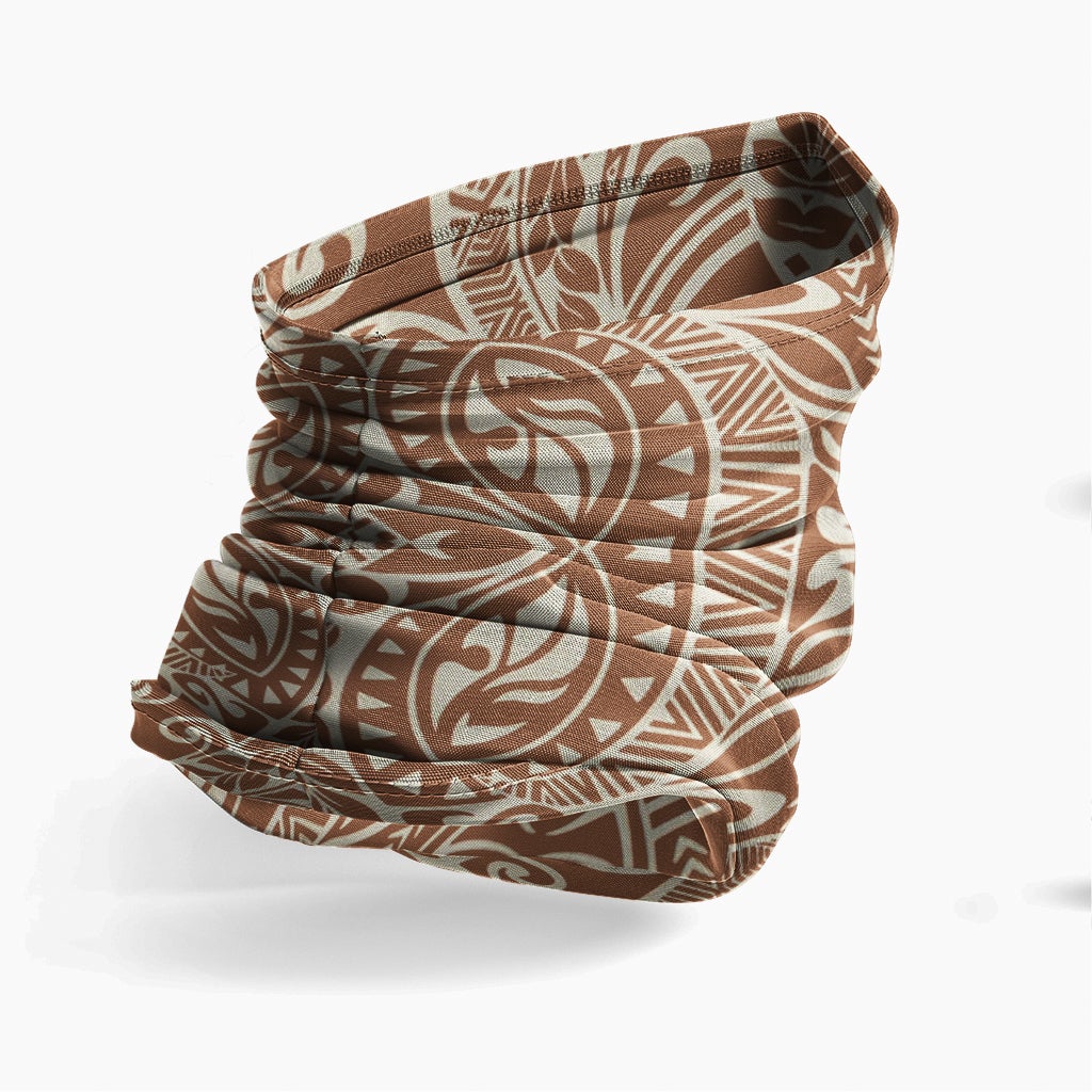Polynesian Neck Gaiter - Polynesian Patterns 22