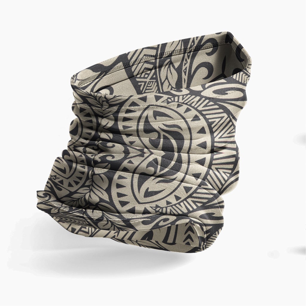 Polynesian Neck Gaiter - Polynesian Patterns 23
