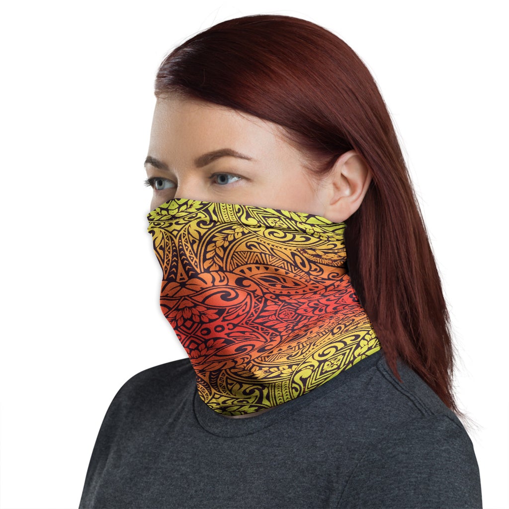 Polynesian Neck Gaiter - Polynesian Patterns 24