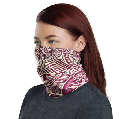 Polynesian Neck Gaiter - Polynesian Patterns 26