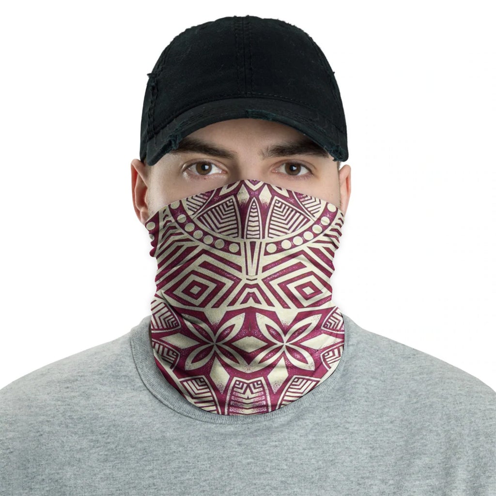 Polynesian Neck Gaiter - Polynesian Patterns 26