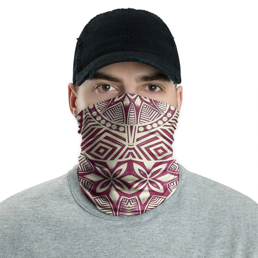 Polynesian Neck Gaiter - Polynesian Patterns 26