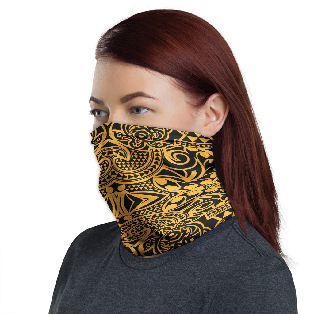 Polynesian Neck Gaiter - Polynesian Patterns 32