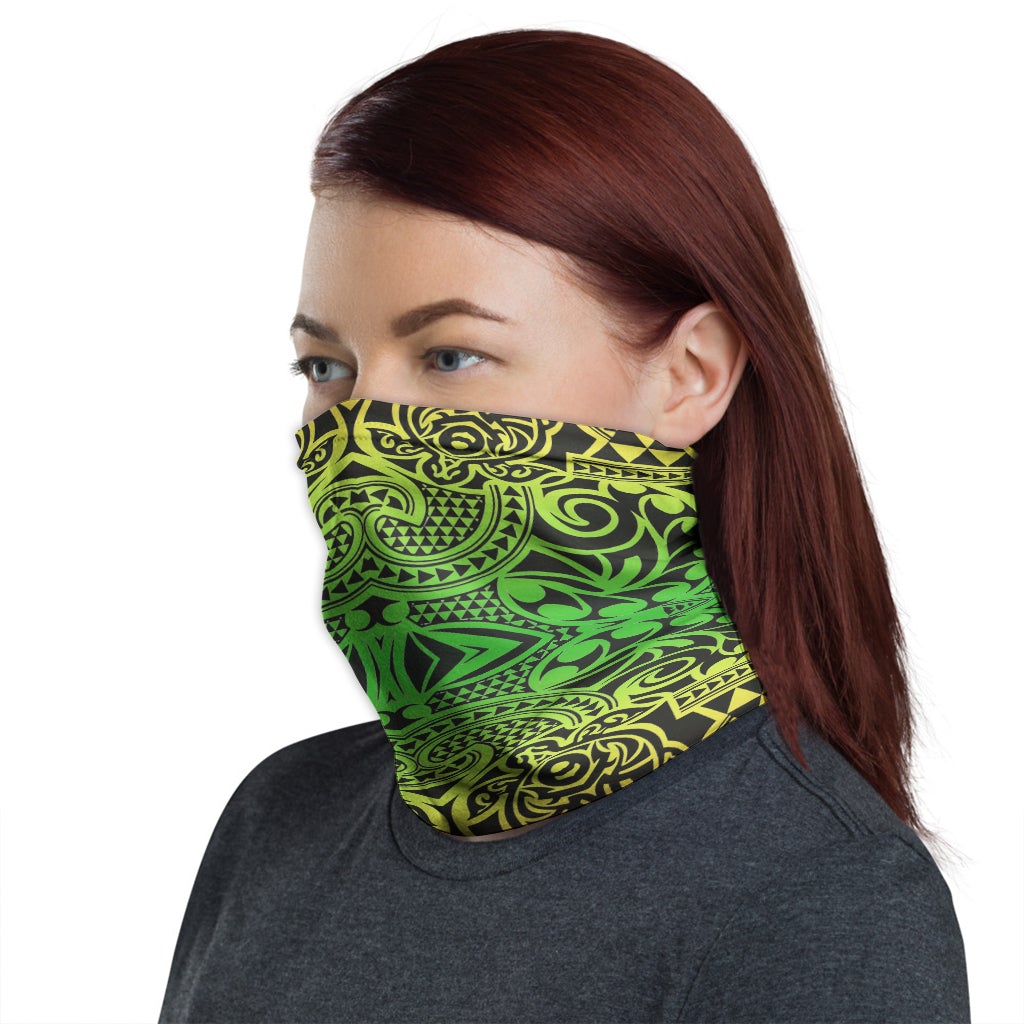 Polynesian Neck Gaiter - Polynesian Patterns 33