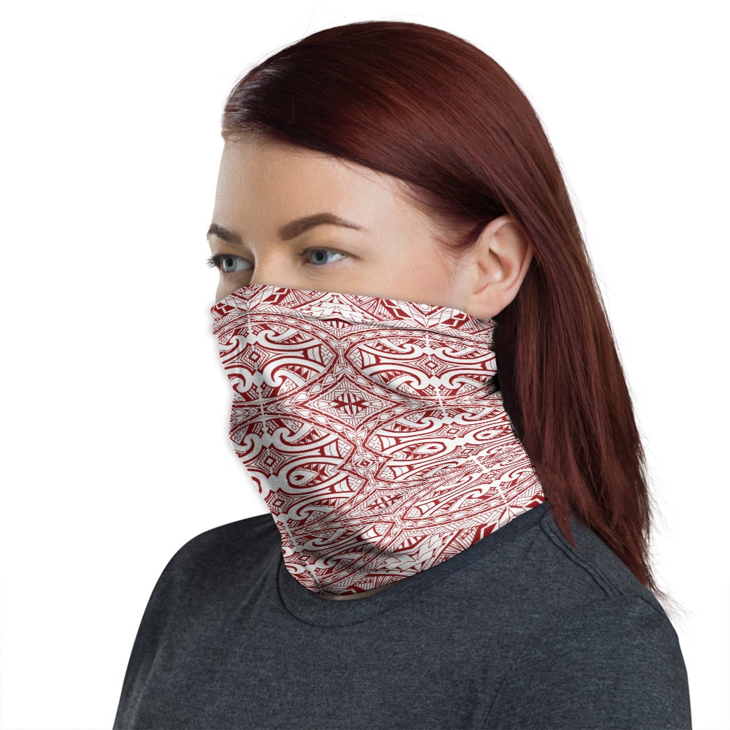 Polynesian Neck Gaiter - Polynesian Patterns 36