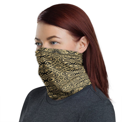 Polynesian Neck Gaiter - Polynesian Patterns 37