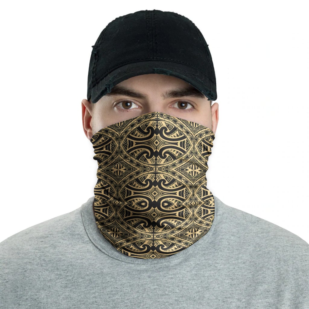 Polynesian Neck Gaiter - Polynesian Patterns 37