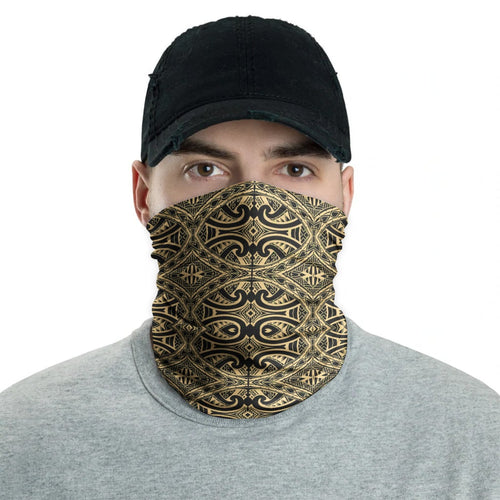 Polynesian Neck Gaiter - Polynesian Patterns 37