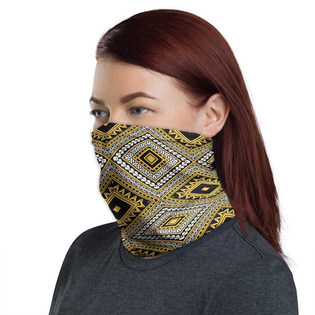 Polynesian Neck Gaiter - Polynesian Patterns 40