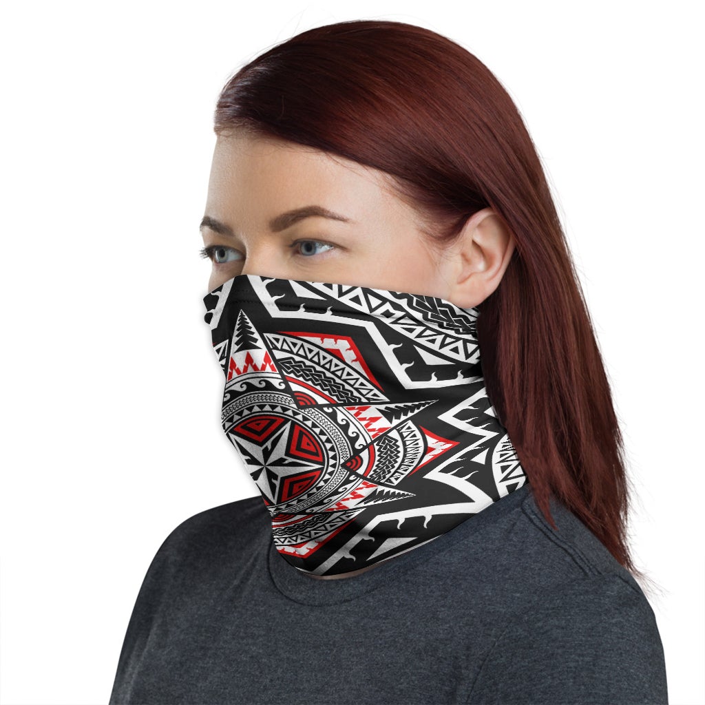 Polynesian Neck Gaiter - Polynesian Patterns 46
