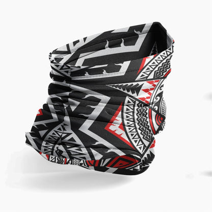 Polynesian Neck Gaiter - Polynesian Patterns 46