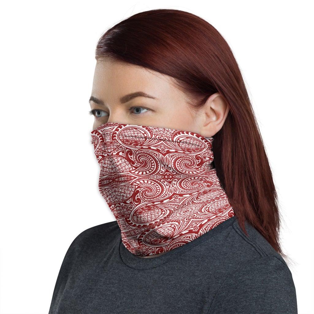 Polynesian Neck Gaiter - Polynesian Patterns 47