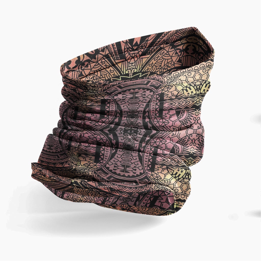 Polynesian Neck Gaiter - Polynesian Patterns 48