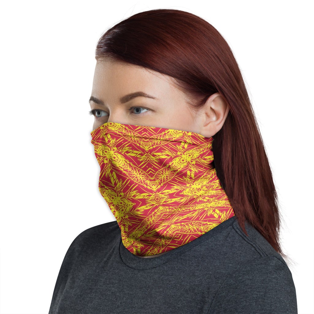 Polynesian Neck Gaiter - Polynesian Patterns 50