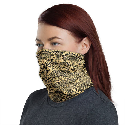 Polynesian Neck Gaiter - Polynesian Patterns 52