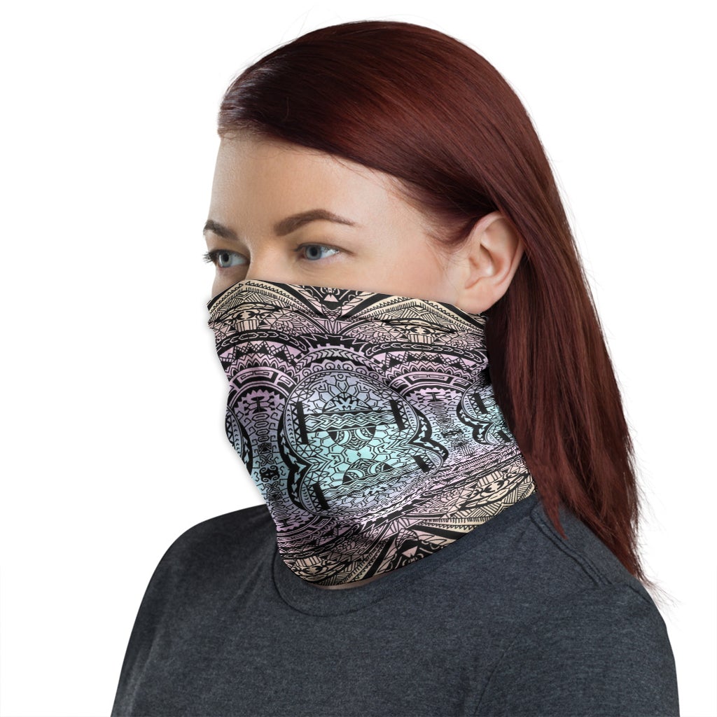 Polynesian Neck Gaiter - Polynesian Patterns 55