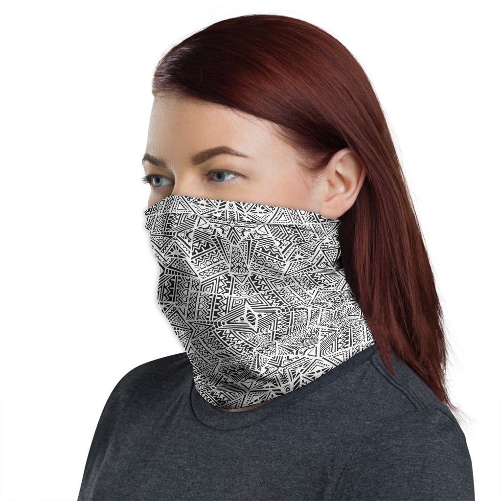 Polynesian Neck Gaiter - Polynesian Patterns 56