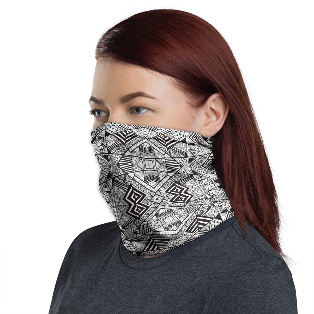 Polynesian Neck Gaiter - Polynesian Patterns 62