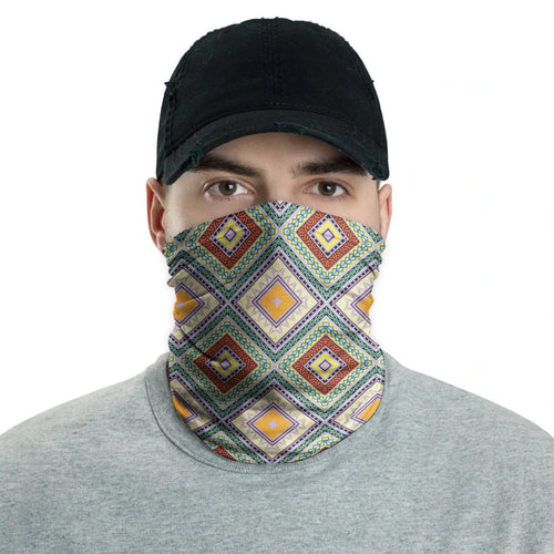 Polynesian Neck Gaiter - Polynesian Patterns 64