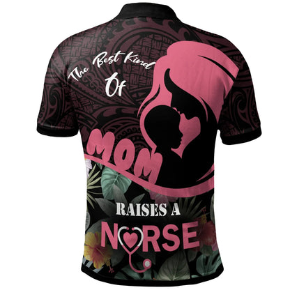 Polynesian Polo Shirt - The Best Of Kind Mom Raises A Nurse