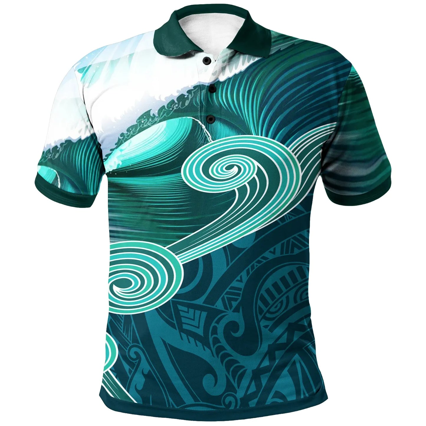 Polynesian Polo Shirt - The Call Of The Sea