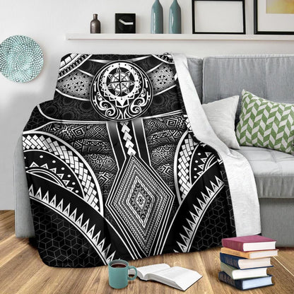 Polynesian Premium Blanket - Patterns Poly Unique