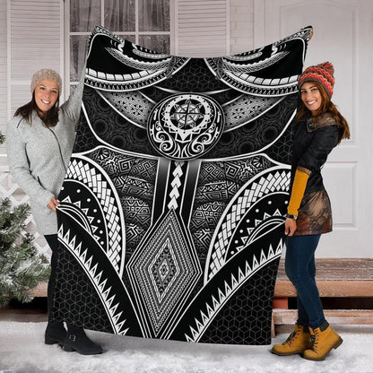 Polynesian Premium Blanket - Patterns Poly Unique