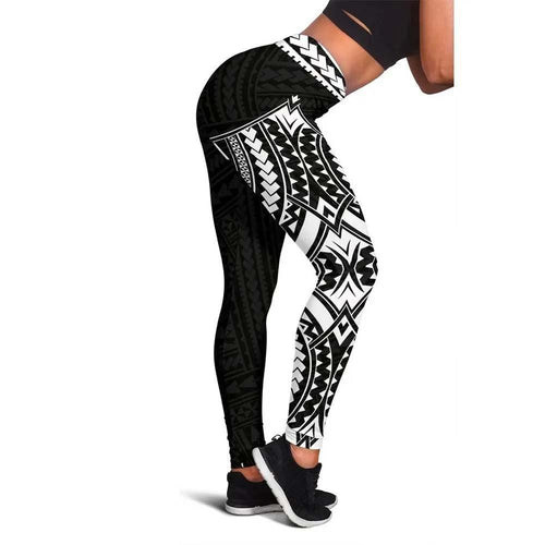 Polynesian Rising 10th Legging (White)