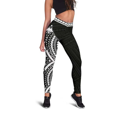 Polynesian Rising 10th Legging (White)