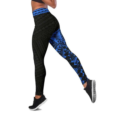 Polynesian Rising 3rd Legging (Blue)