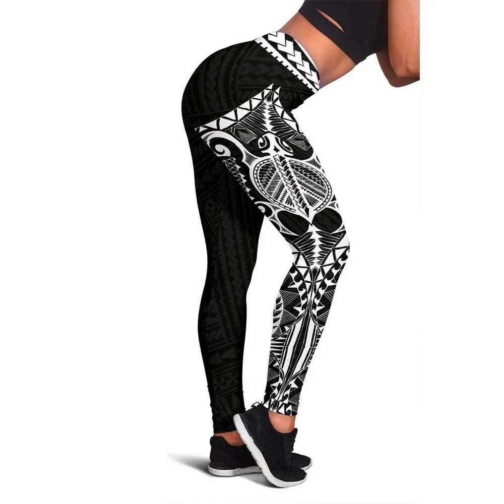Polynesian Rising 3rd Legging (White)