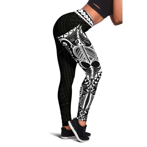 Polynesian Rising 3rd Legging (White)