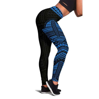 Polynesian Rising 4th Legging (Blue)