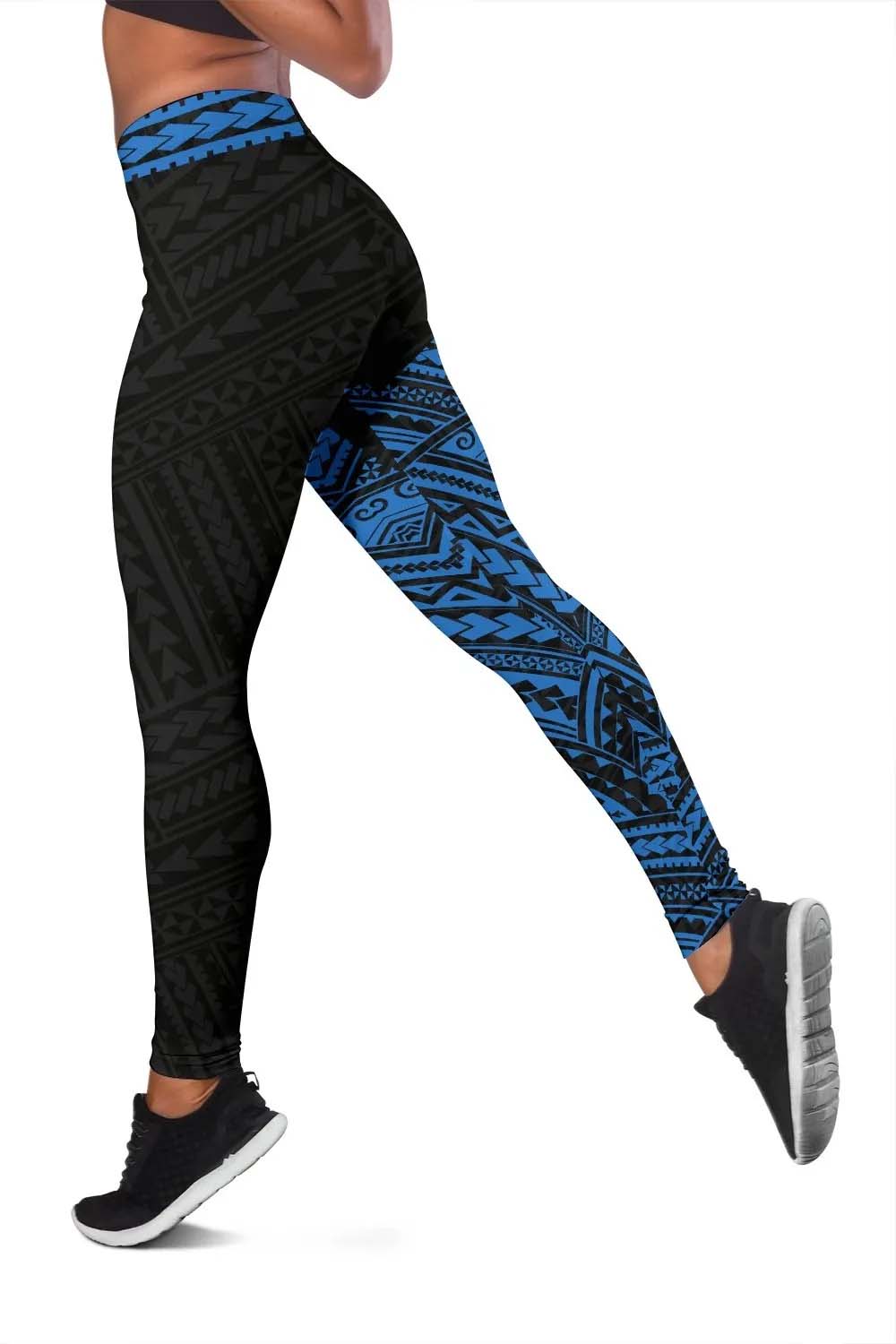 Polynesian Rising 4th Legging (Blue)