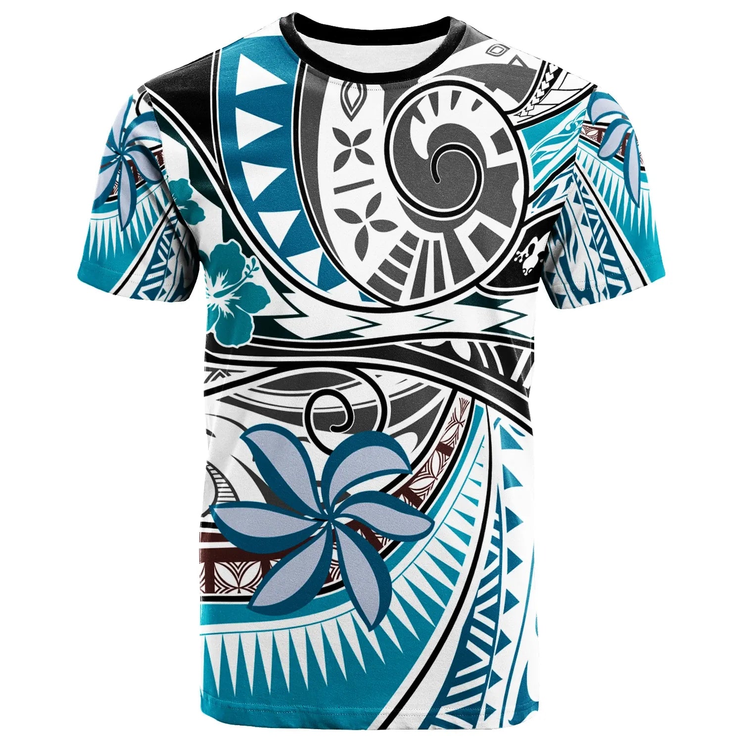 Polynesian T-Shirt - Flower And Flow