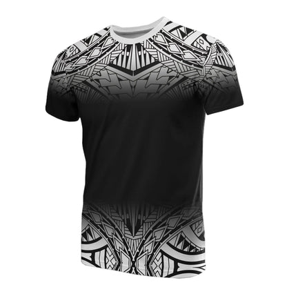Polynesian T-Shirt - Polynesian Tattoo Fog Style