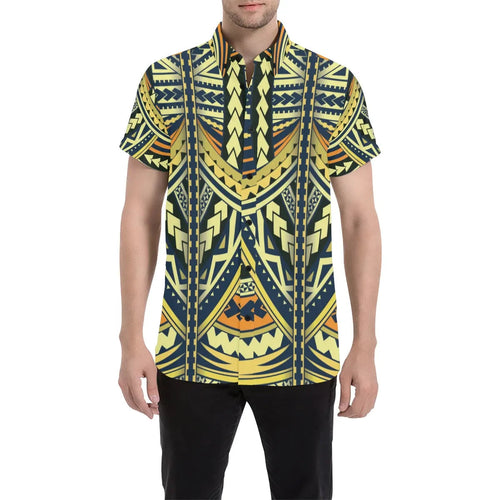 Polynesian Tattoo Short Sleeve Shirt