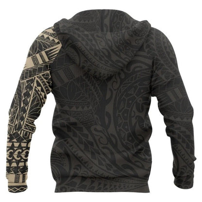 Polynesian Tattoo Style Hoodie Version 2.0