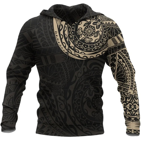 Polynesian Tattoo Style Hoodie Version 2.0
