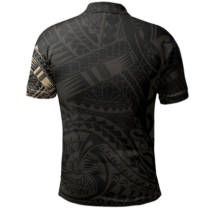 Polynesian Tattoo Style Polo Shirt Version 2.0