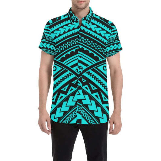Polynesian Tribal  Short Sleeve Shirt