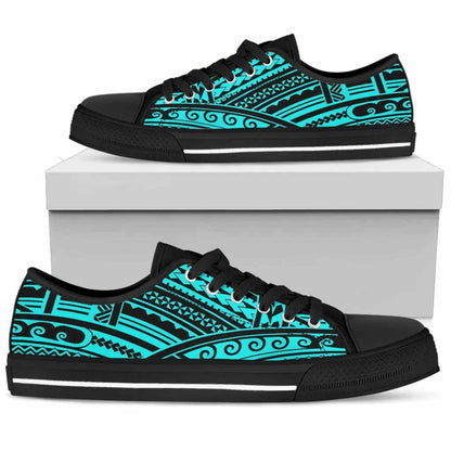 Polynesian Tribal Low Top Shoes