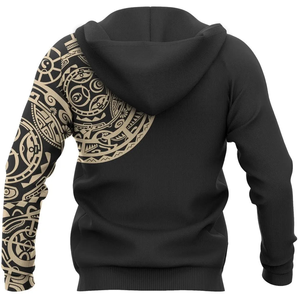 Polynesian Hoodie - Polynesian Tribal Tattoo
