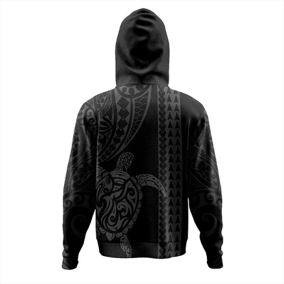 Hawaii Hoodie Polynesian Tribal Turtle