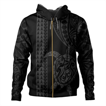 Hawaii Hoodie Polynesian Tribal Turtle