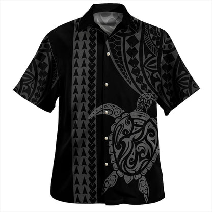 Hawaii Hawaiian Shirt Polynesian Tribal Turtle