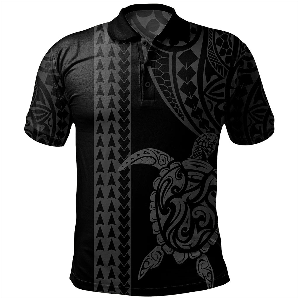 Hawaii Polo Shirt Polynesian Tribal Turtle